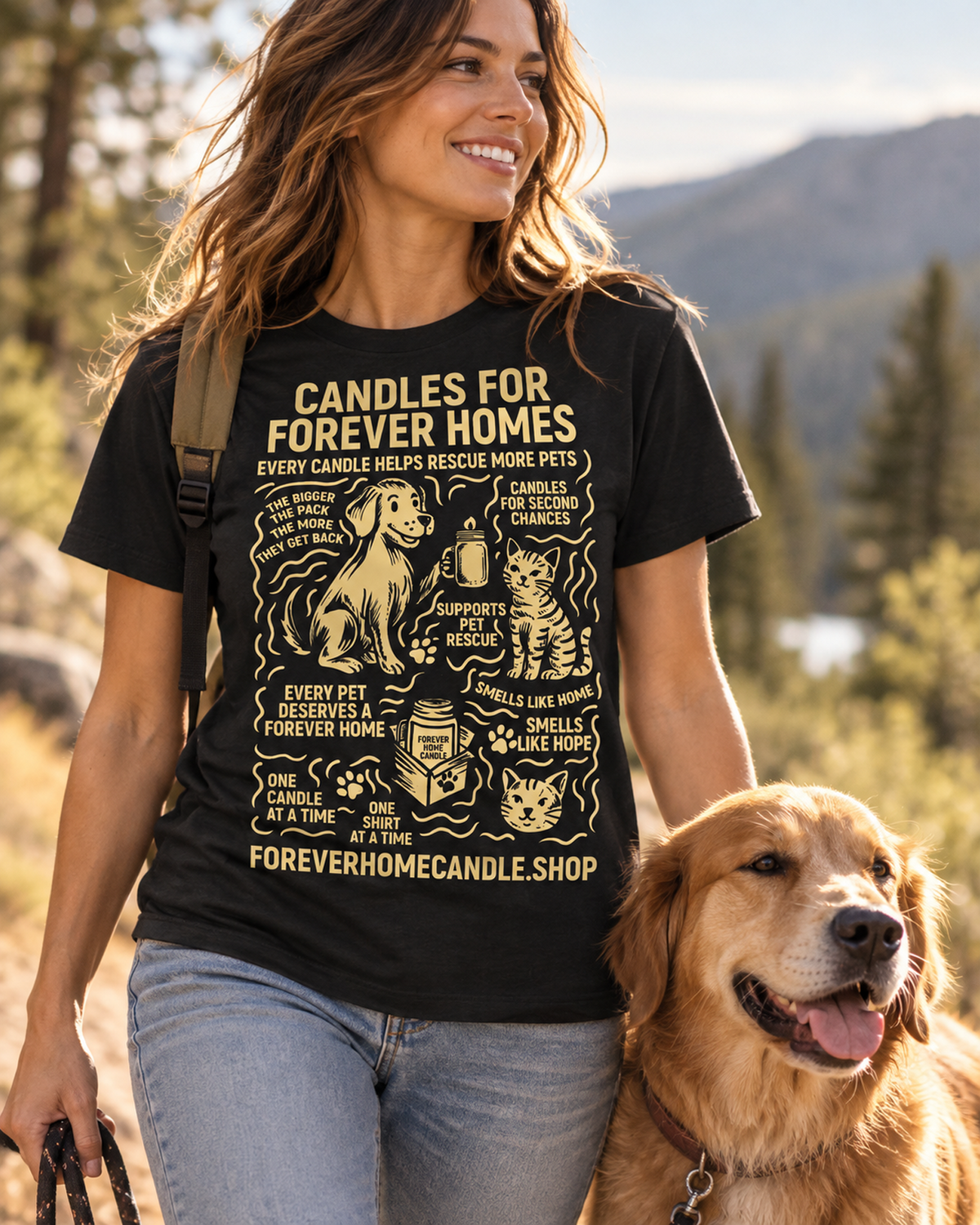 Rescue More Pets Tee